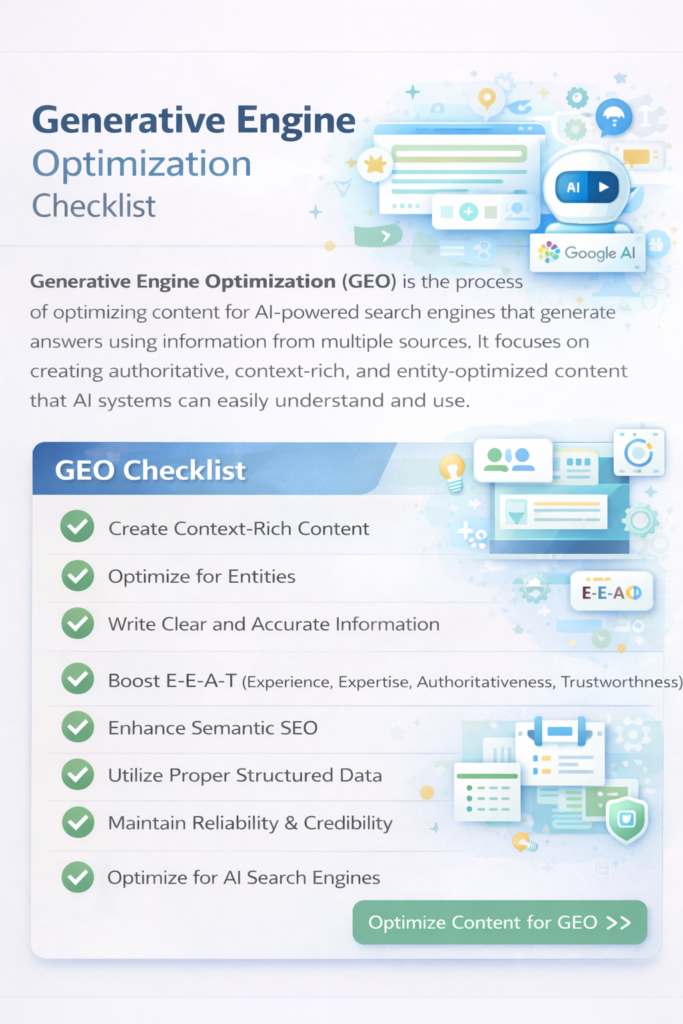 2026 ai seo checklist