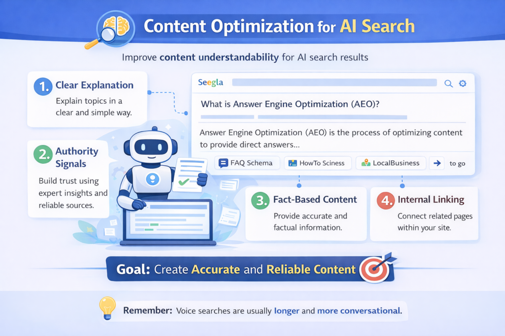 content optimization for ai search