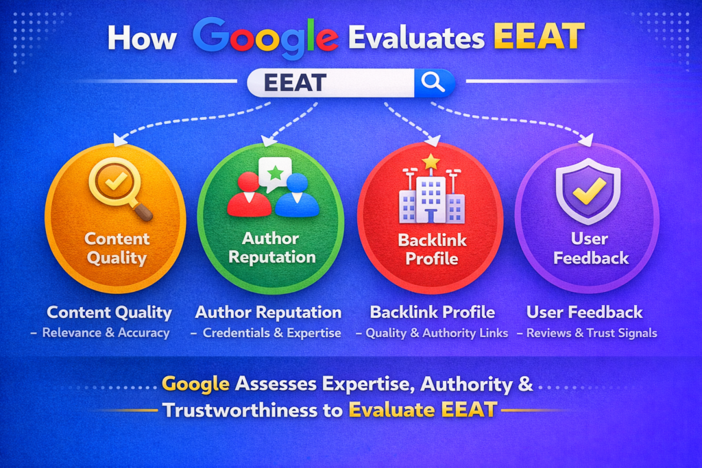 how google evaluates eeat