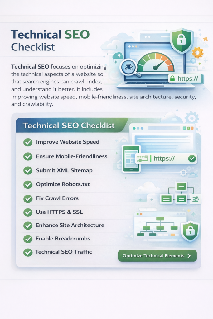 technical seo and checklist