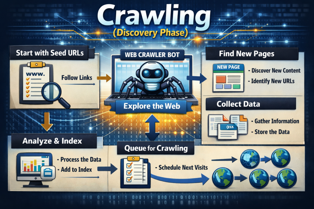 what is crawling definition of crawling