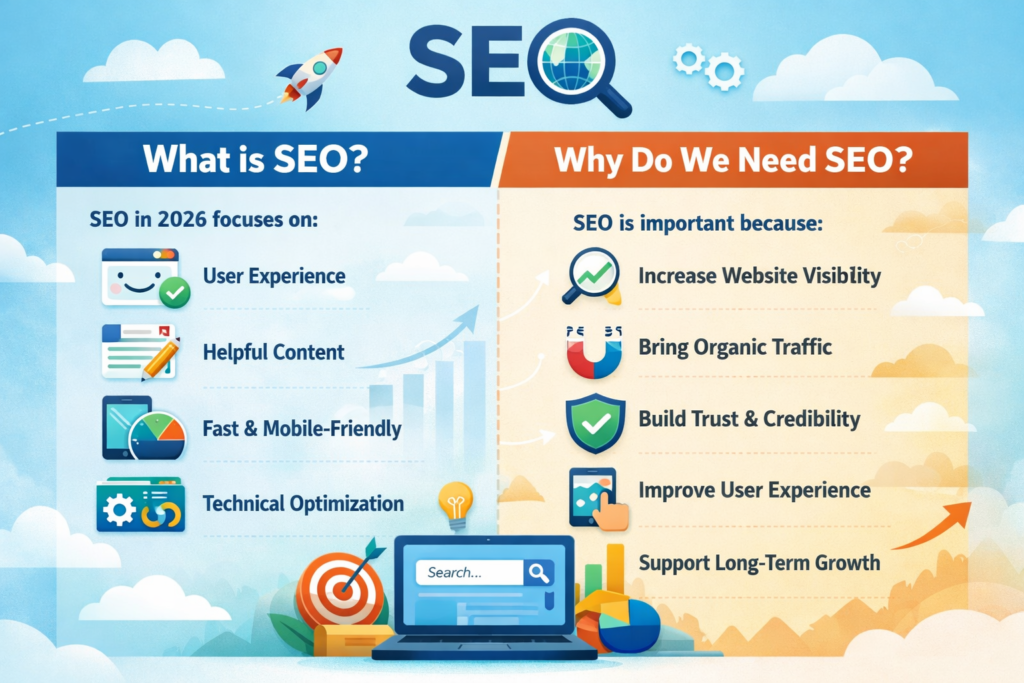 what is seo in 2026
Why Do We Need SEO?