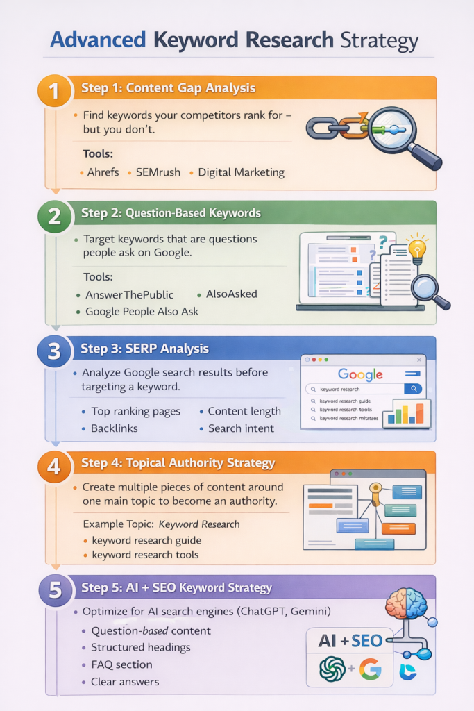 advanced keyword research strategy