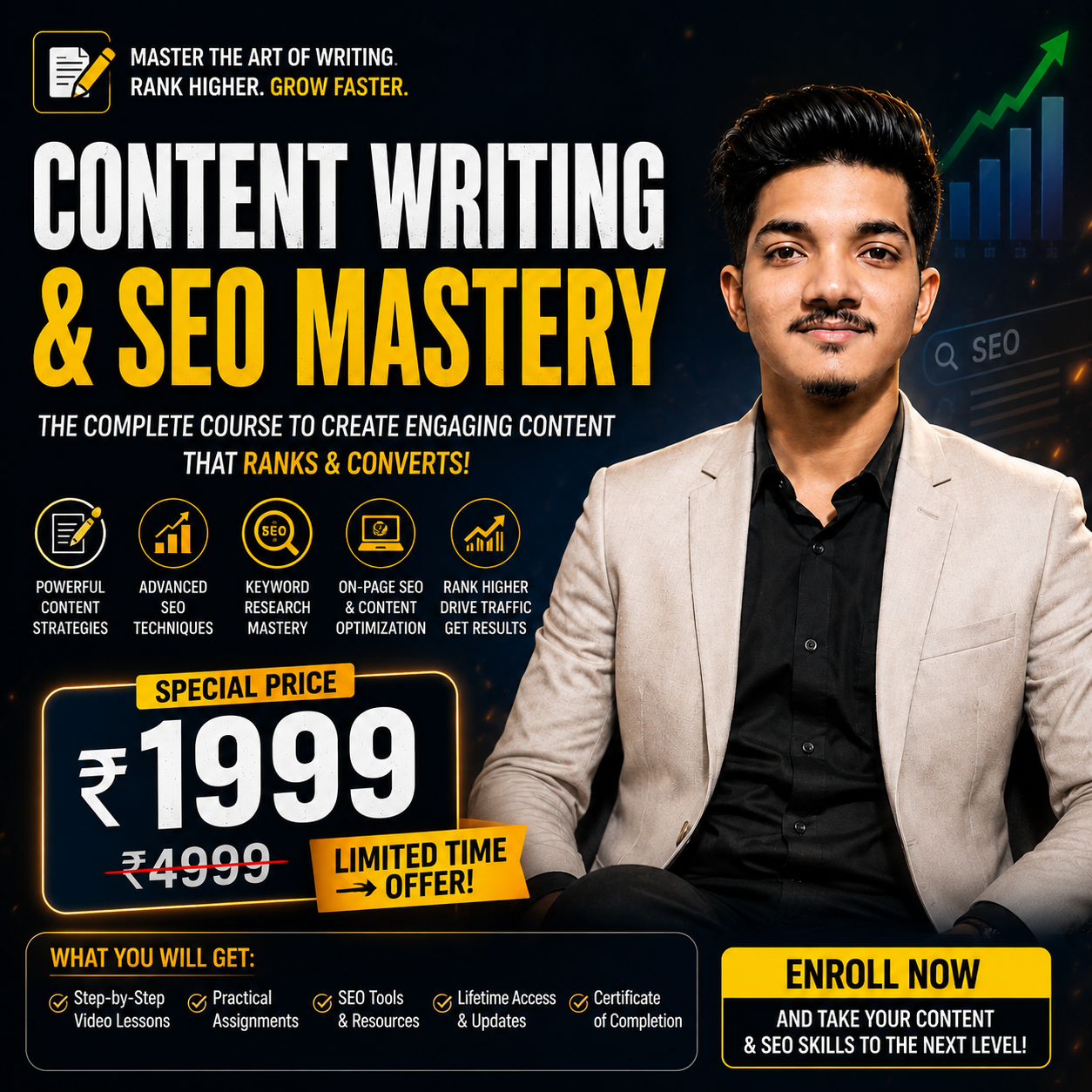 content writt and seo mastery course