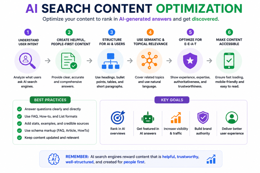 How do I optimize my website for AI search engines?