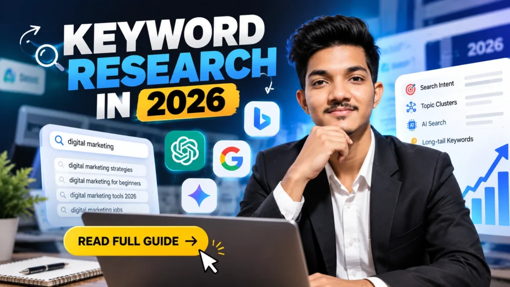 Keyword research Complete Guide in AI Era By Farhan Khan